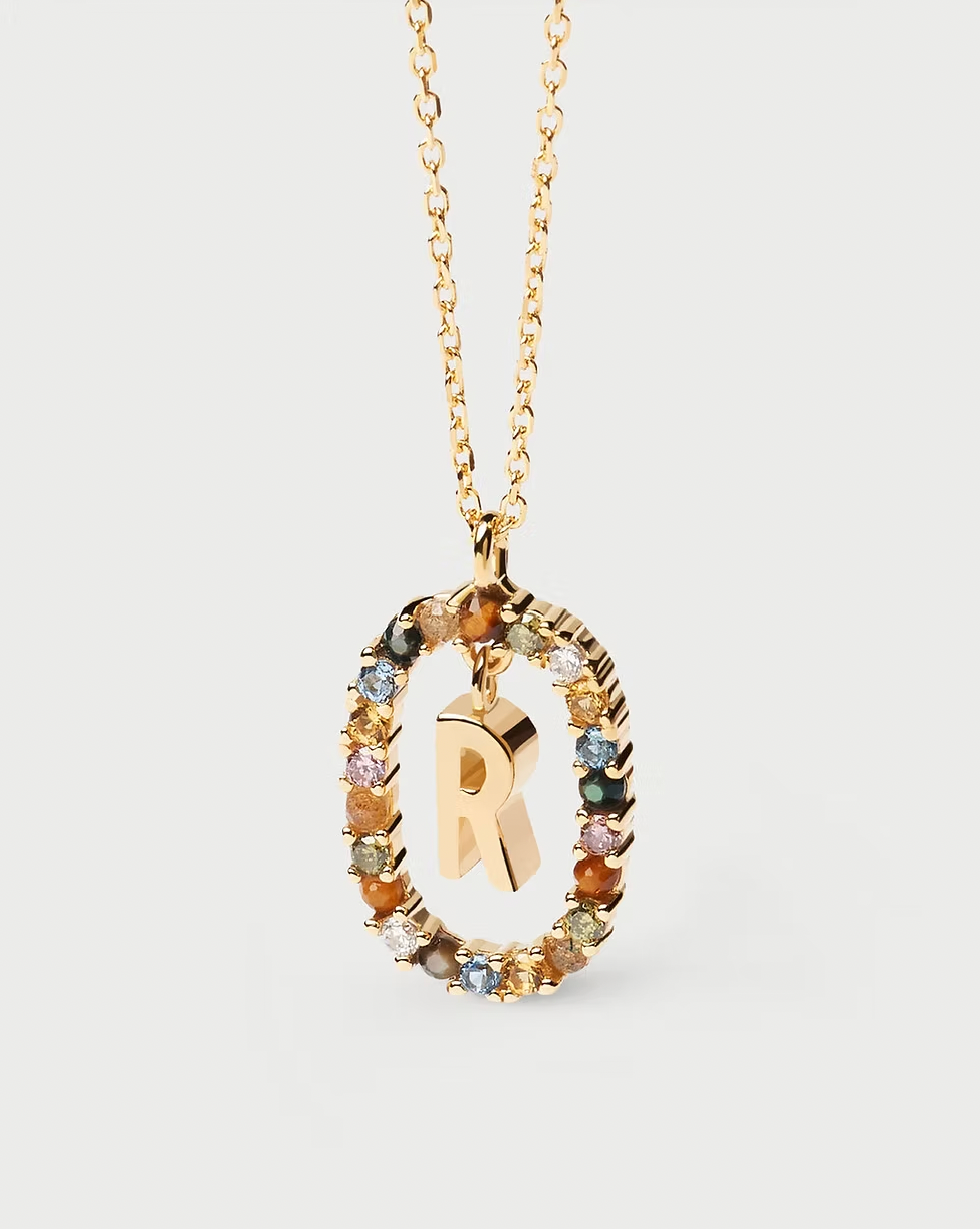 PDPAOLA Letter Necklace