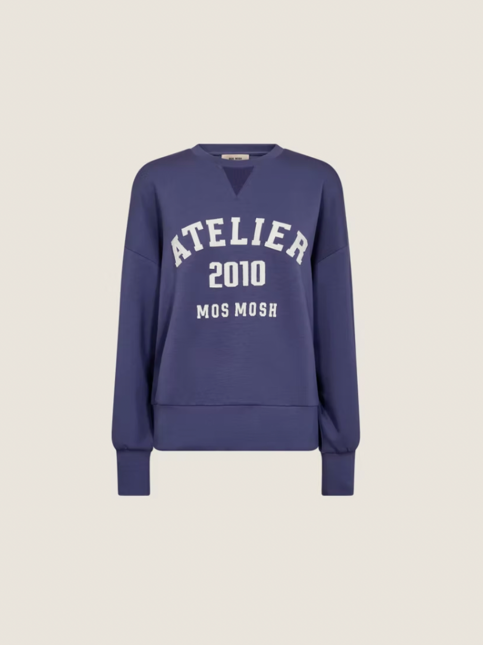 Mos Mosh Nima Sweatshirt Crown Blue