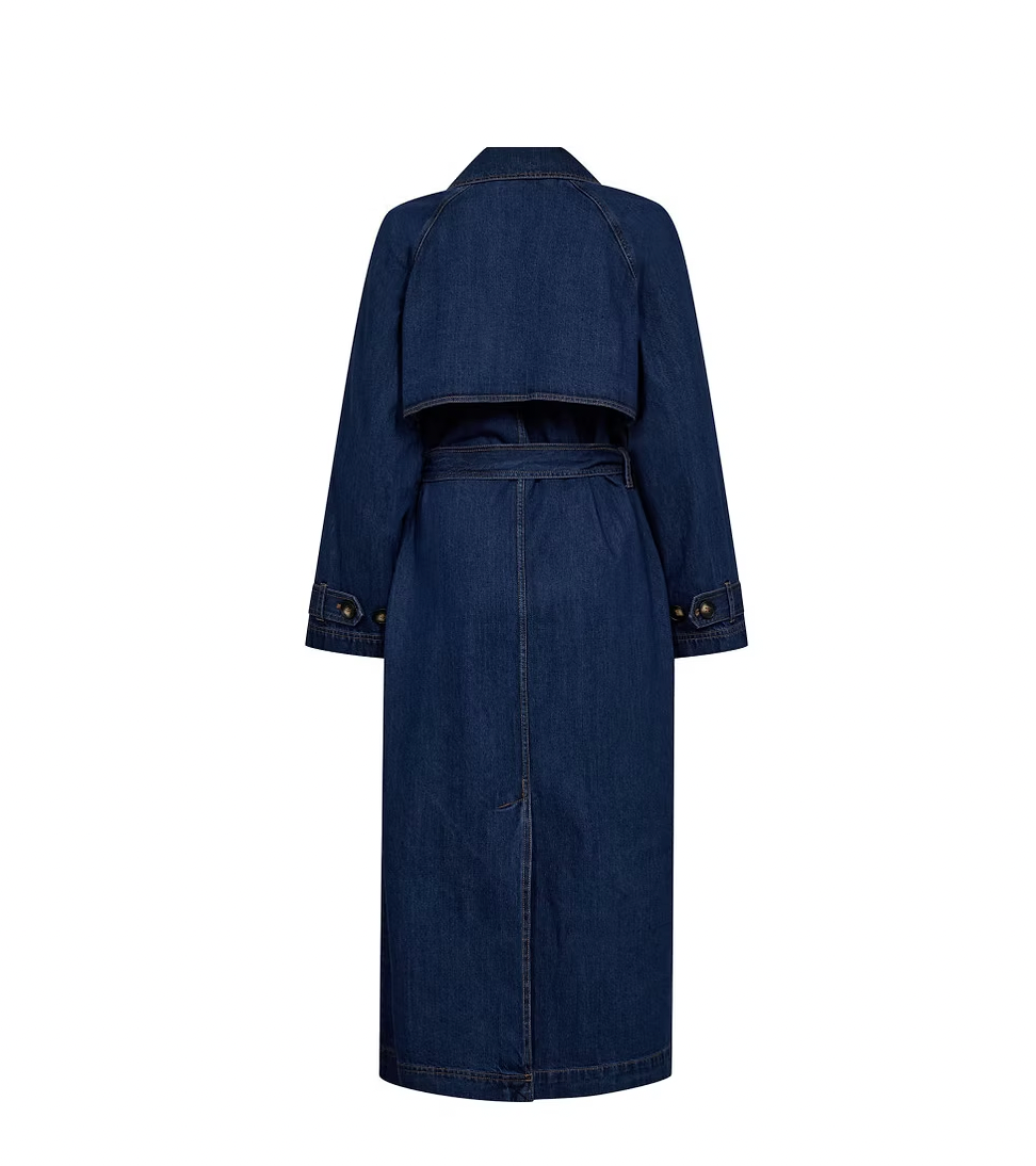 Co’Couture Delina Denim Trench Coat