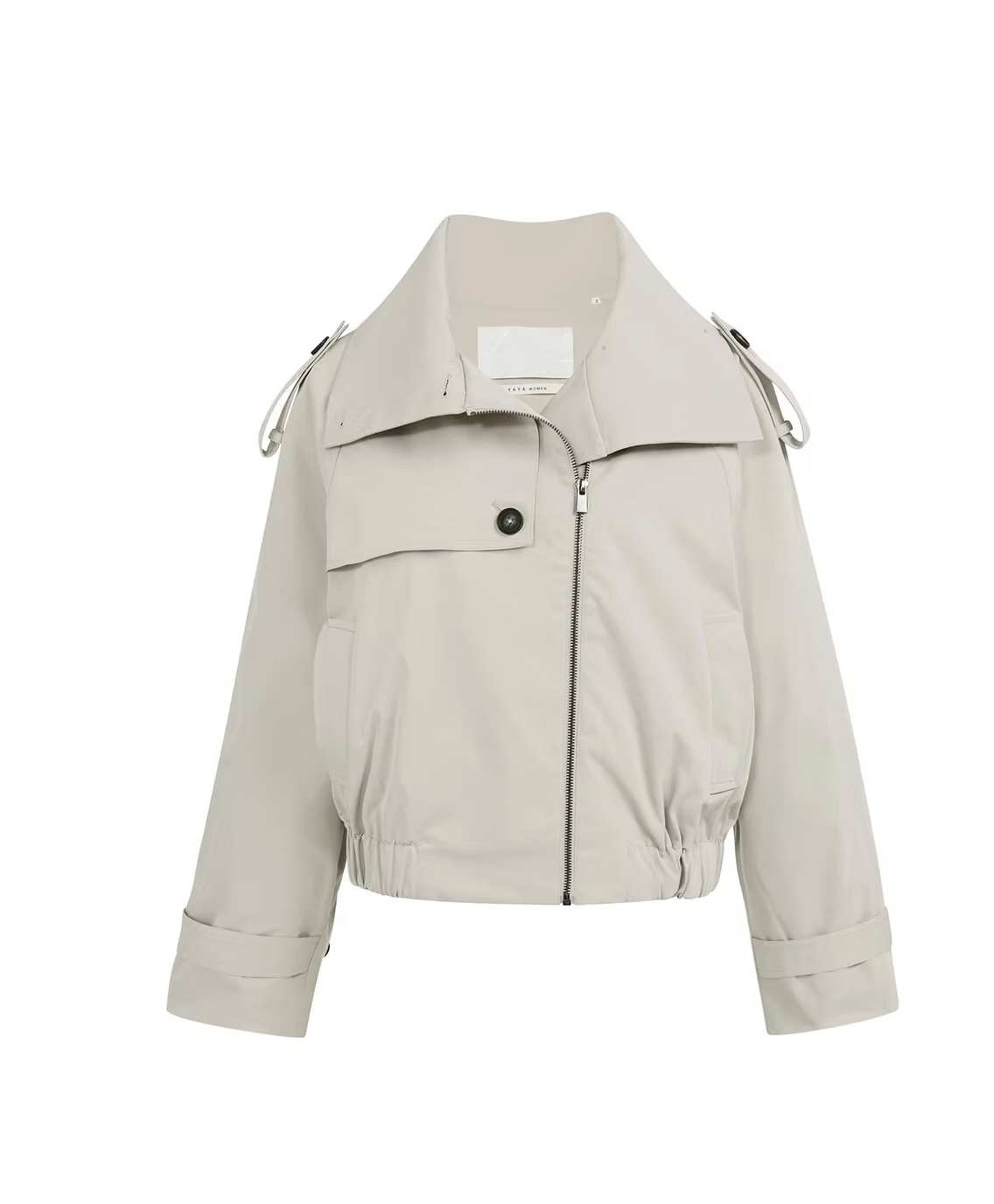 Yaya Grey Bomber Jacket