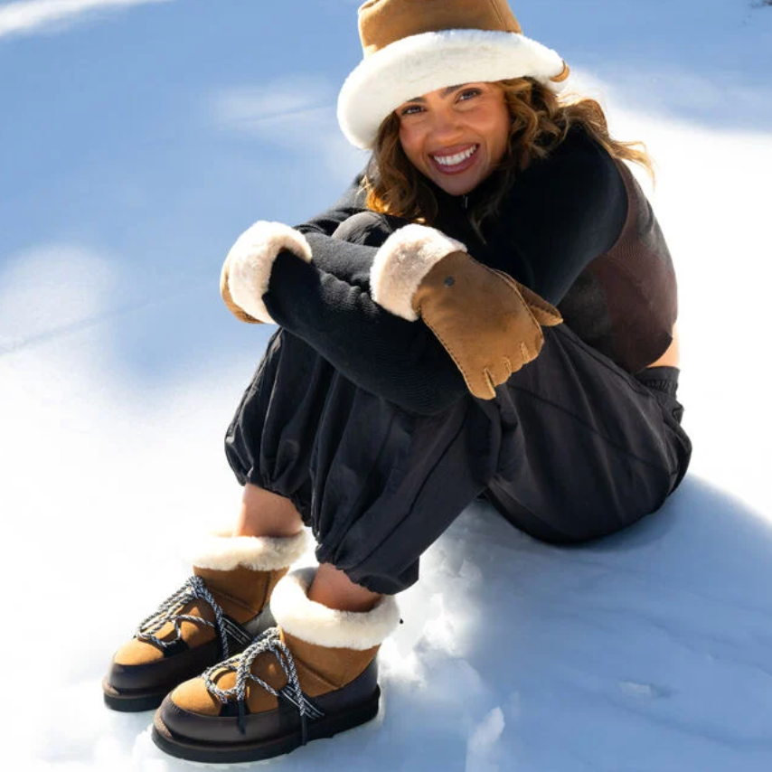 Emu Blurred Micro Chestnut Boot