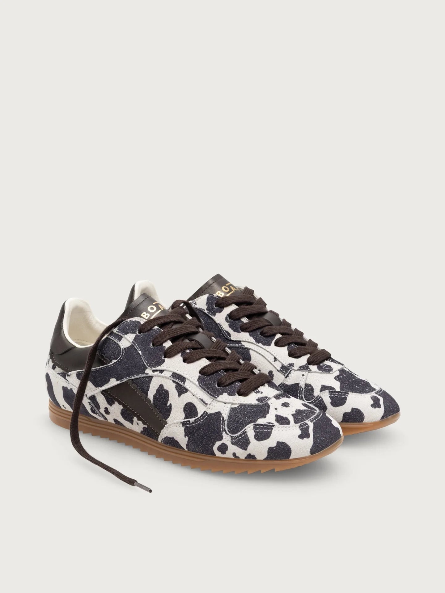 Track 7010 Cow Print Sneaker
