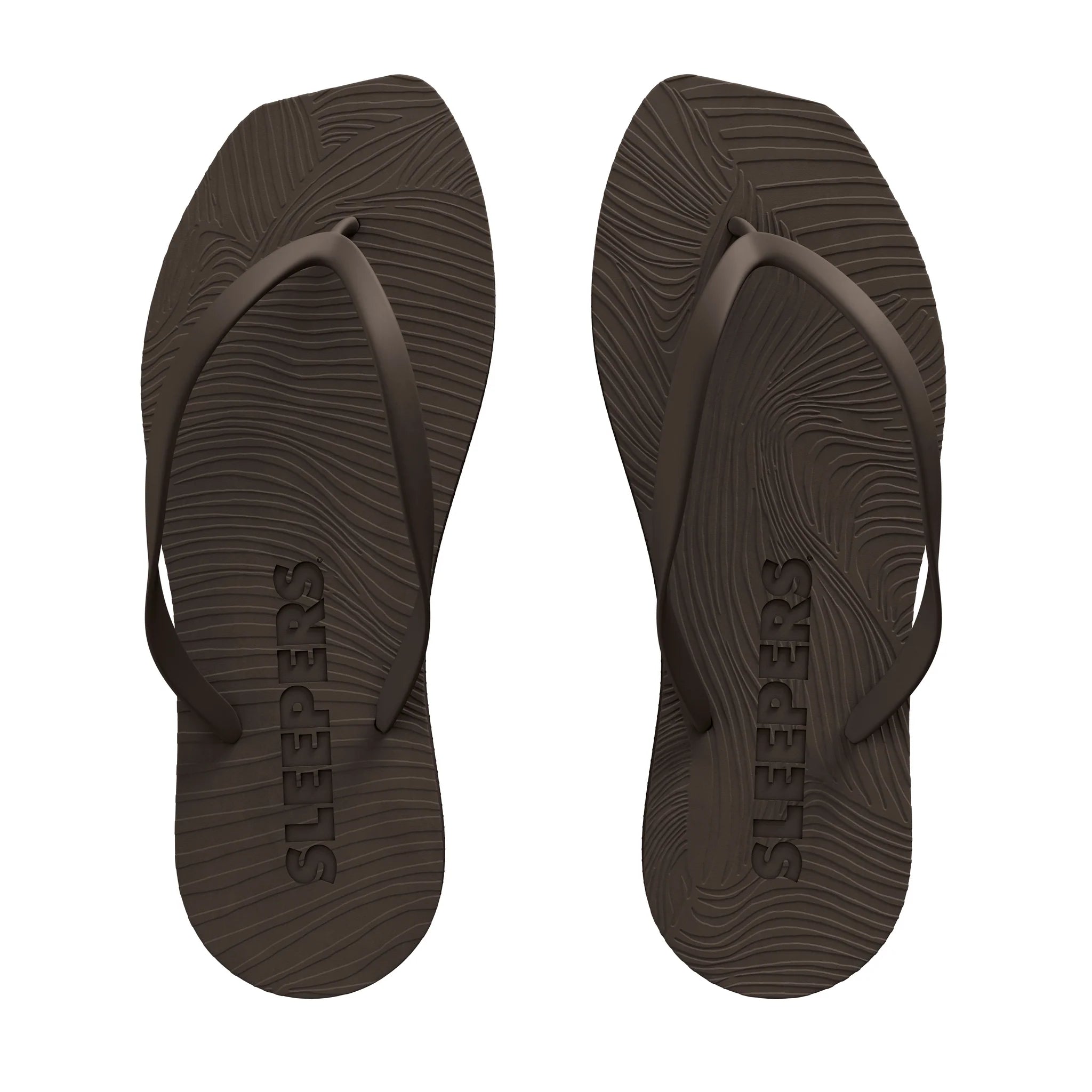 Sleepers Tapered Brown Flip Flop