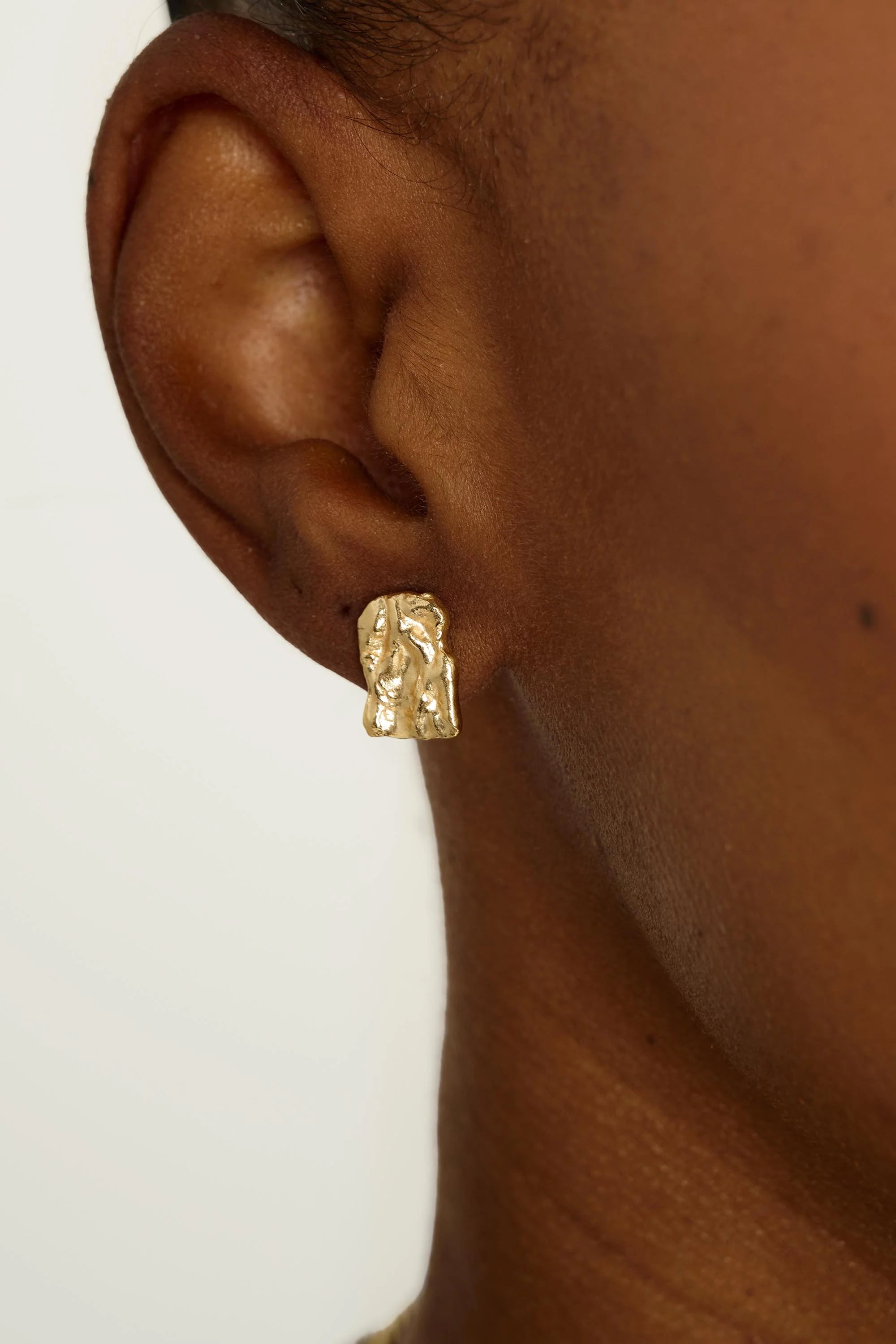 Tutti Gold Current Earrings Small