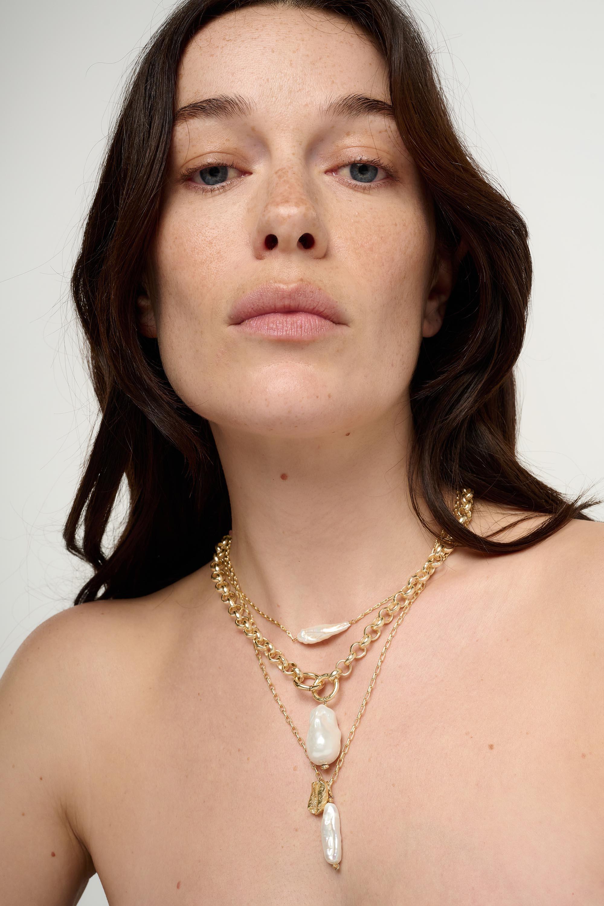 Iris Necklace - Gold