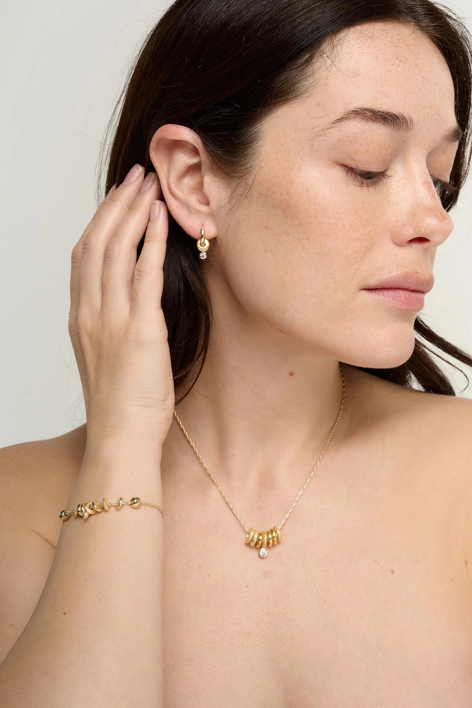 Aria Earrings - Gold