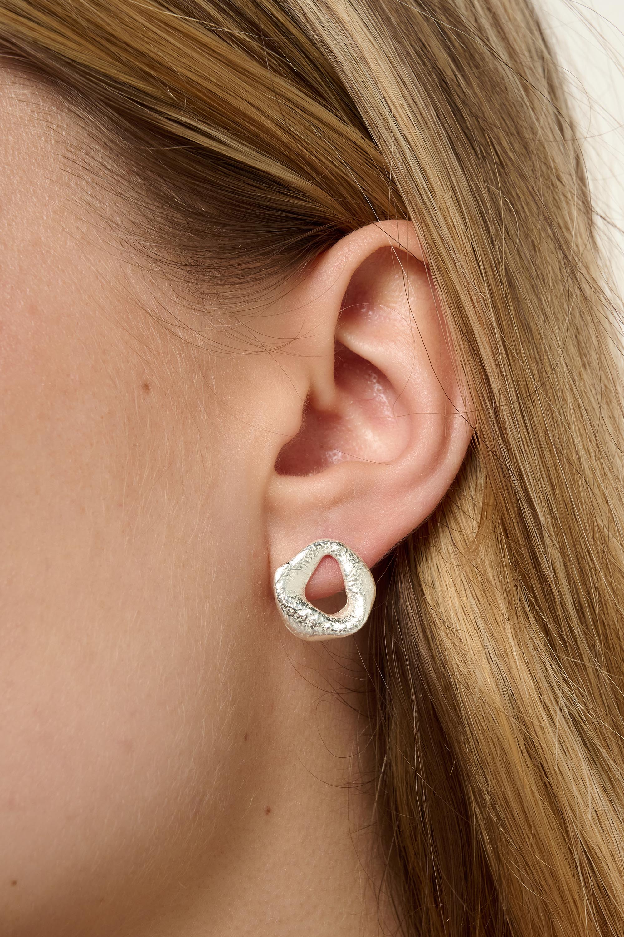 Delta Earrings - Silver