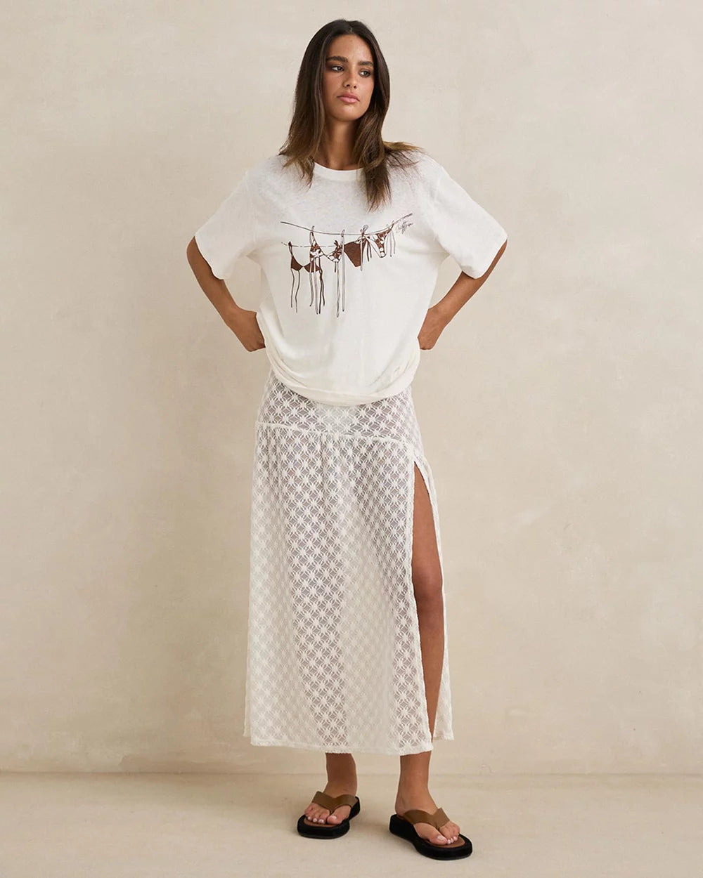 Gigi Lace Maxi Skirt