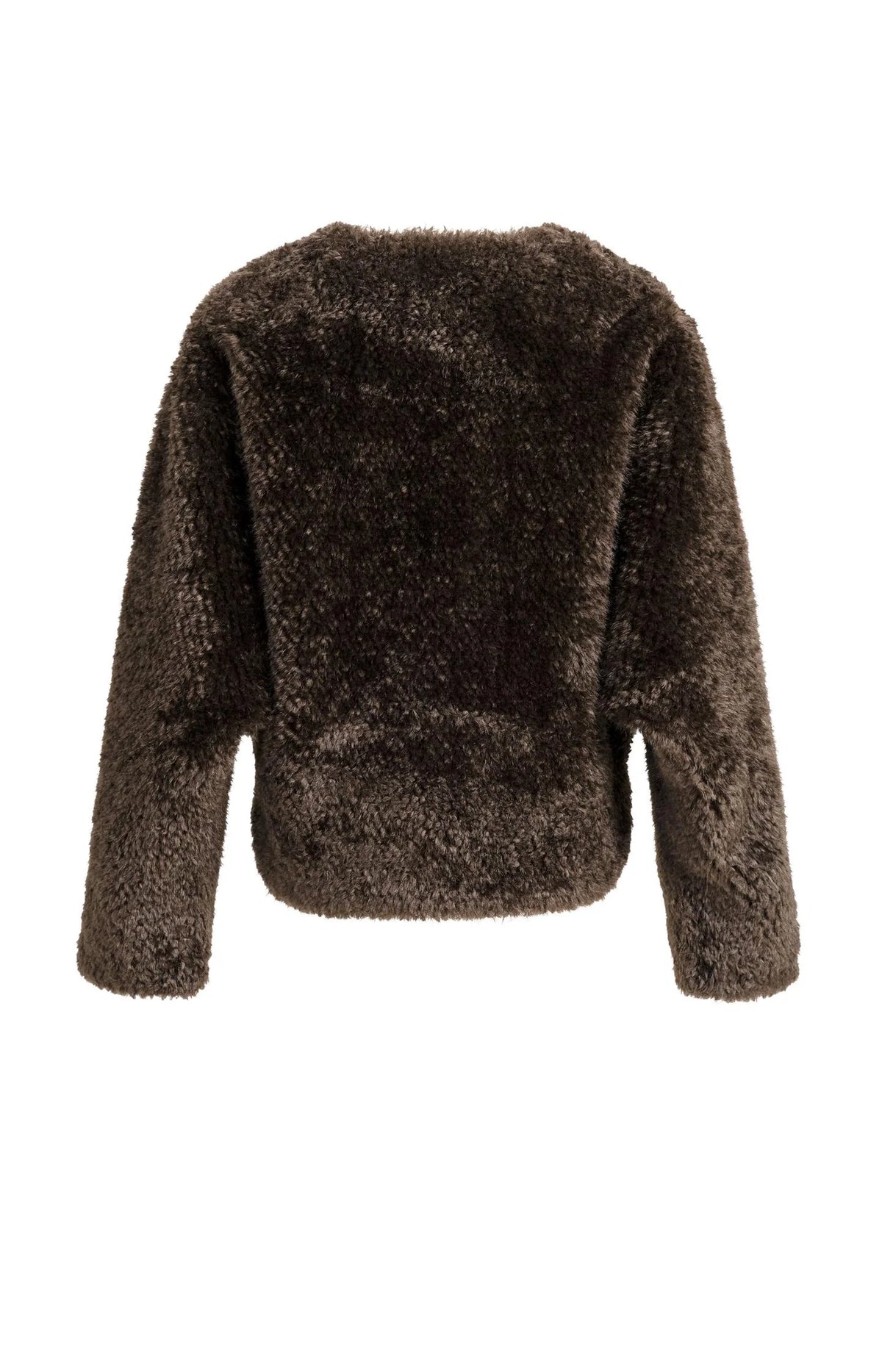 Oversized Short Fur Jacket Delicioso