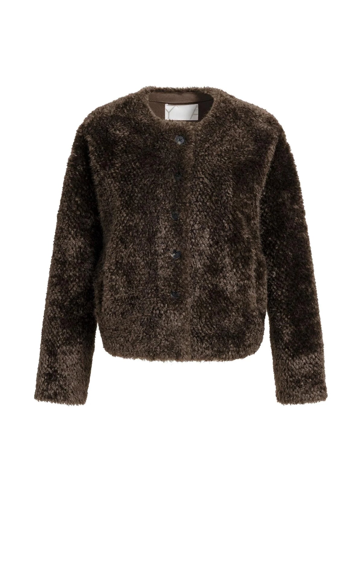 Oversized Short Fur Jacket Delicioso