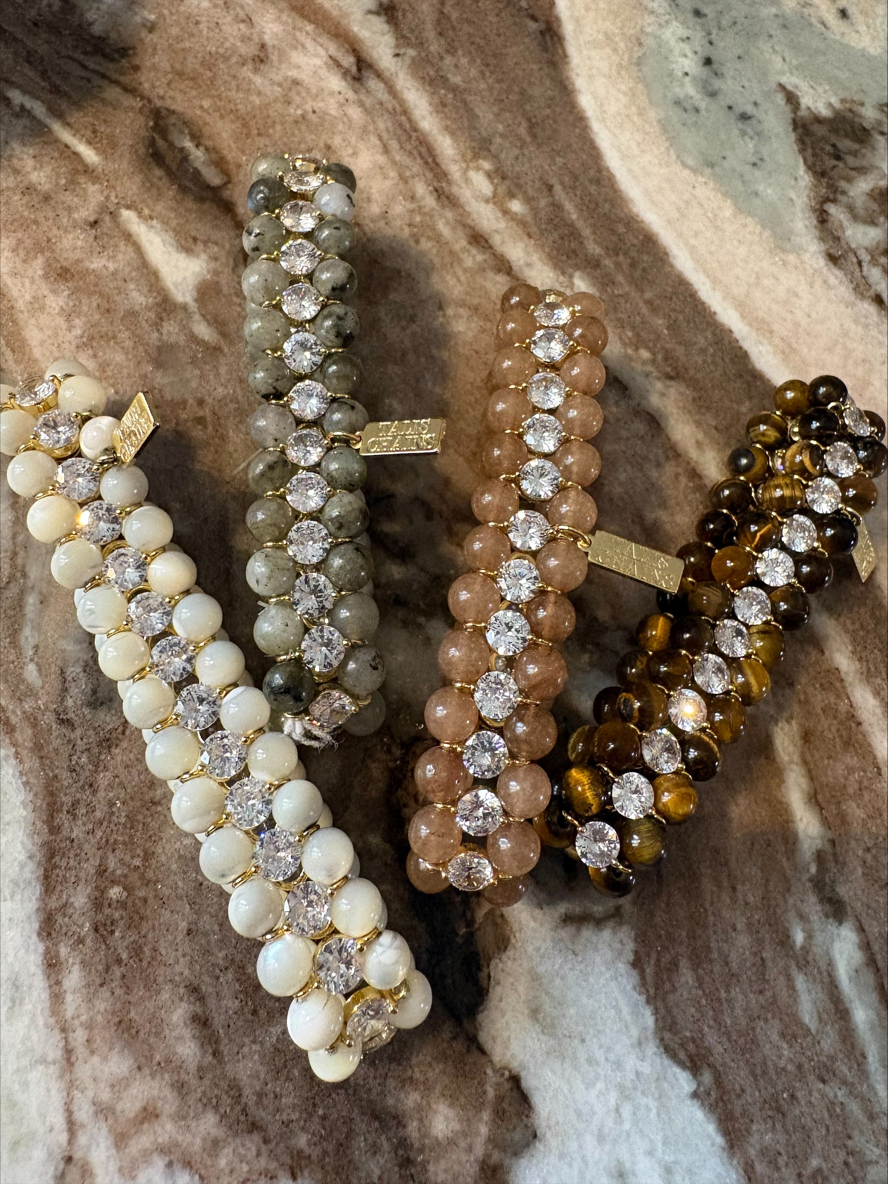 Alabama Bracelet- Smokey Quartz