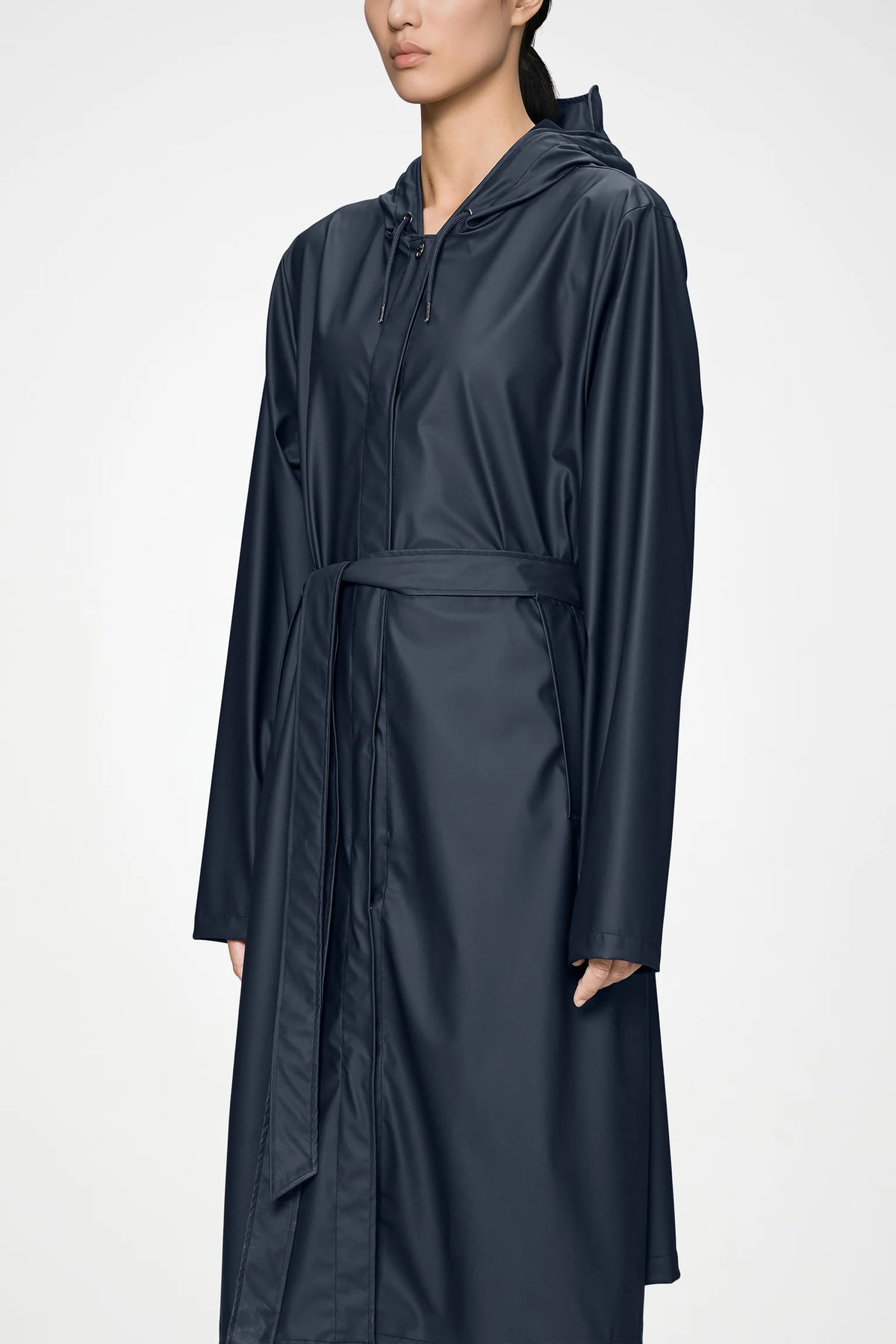 A-Line Longer W Jacket Navy