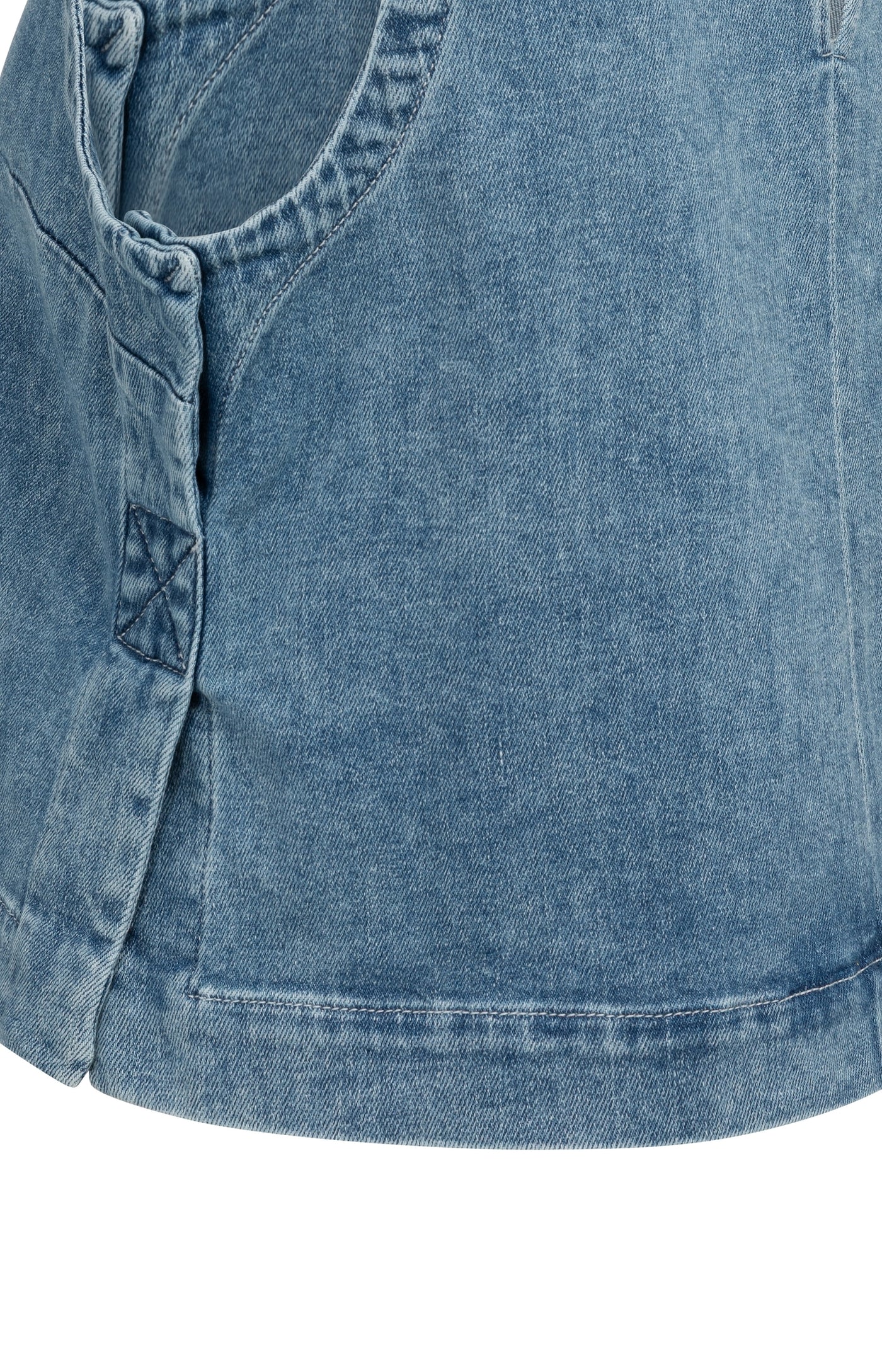 Yaya Sleeveless Denim Top