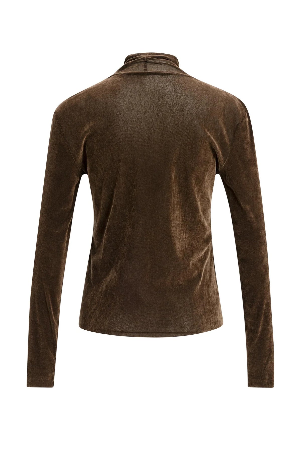 Velvet Mesh Top