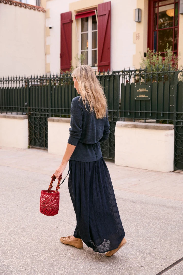 Romantic Embroidered Skirt