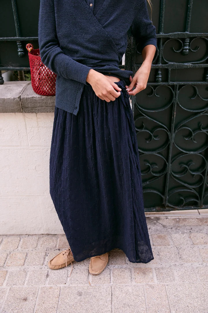Romantic Embroidered Skirt