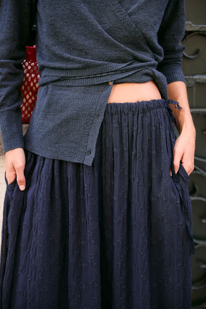 Romantic Embroidered Skirt