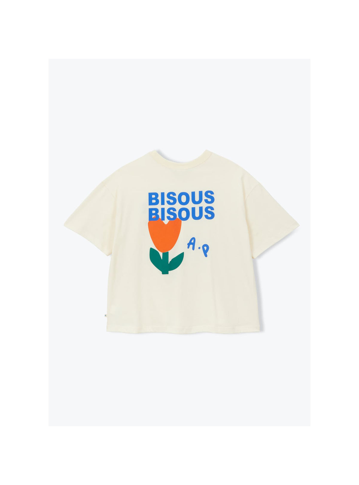 Bisous Bisous T-Shirt Ecru